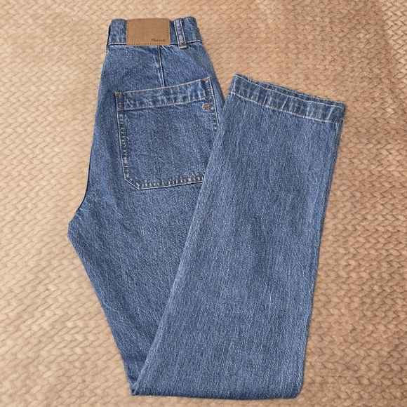 Madewell 90's straight women's jean blue size 24 - Picture 4 of 14